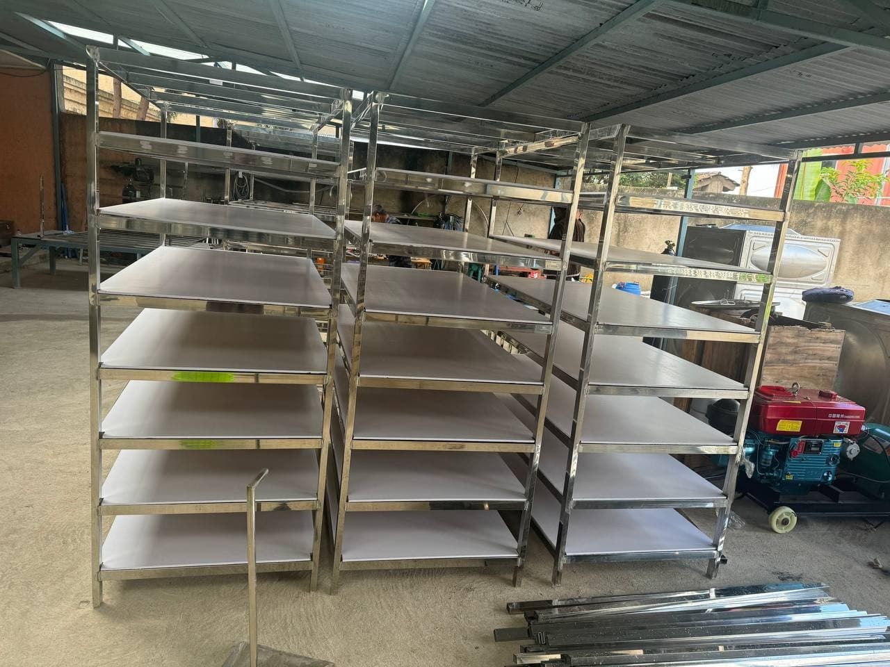 Tables, Shelves & Sinks